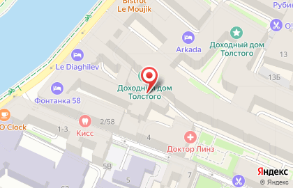 Broadsky Hostel на карте