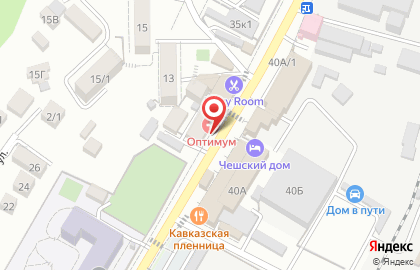 Аптечный пункт в Адлерском районе на карте