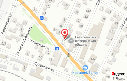 Азово-Черноморская Экспертная Компания на Северной улице на карте