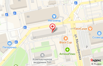 Салон штор Одежда для окон в Барнауле на карте