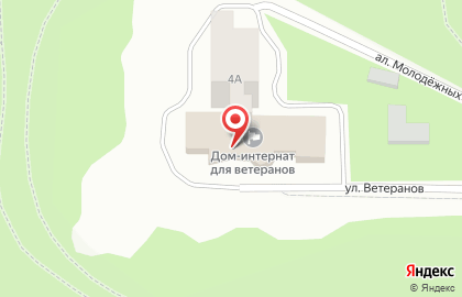 Петрозаводский дом-интернат для ветеранов на карте