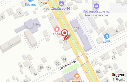 Управление Федеральной службы государственной статистики по Ростовской области на карте