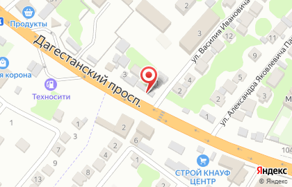 Автомастерская Гараж в Дагестанских Огнях на карте