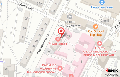 Торговая компания МедЛайн в Ленинградском районе на карте