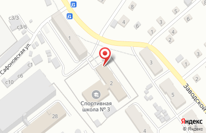 Централизованная бухгалтерия образования в Заводском переулке на карте