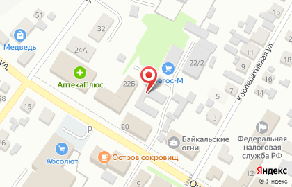 Флешка на Октябрьской улице на карте
