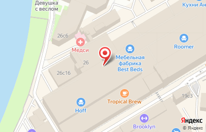 Банкомат ПСБ на улице Ленинская Слобода, 26 на карте