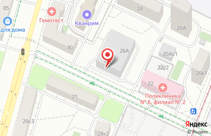 Гаражный кооператив г. Москвы ГУП в 3-м Михалковском переулке на карте