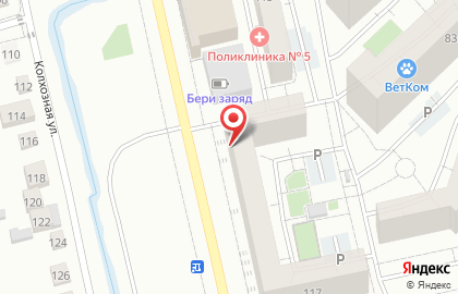 Городская поликлиника №5 в Тюмени на карте