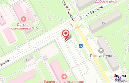 Экспресс на улице Баумана на карте