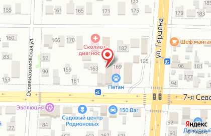 Арбуз в Центральном округе на карте