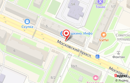 Копировальный центр в Москве на карте