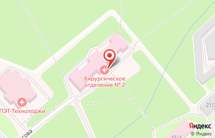 Городская клиническая больница №25 на улице Власова, 17 на карте