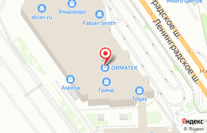 Салон мебели Aero на улице Бутаково на карте