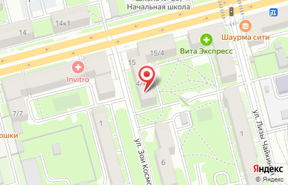 Магазин Продукты у дома на проспекте Ленина на карте