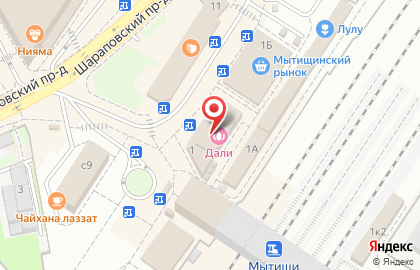 Ветеринарная клиника Vetdocs в Шараповском проезде в Мытищах на карте
