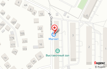 Супермаркет Магнит в Уфе на карте