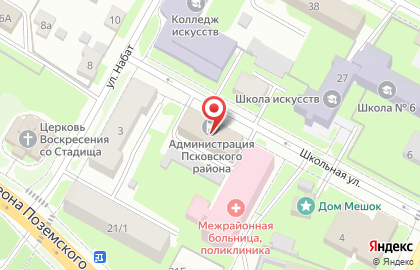 Собрание депутатов Псковского района на карте