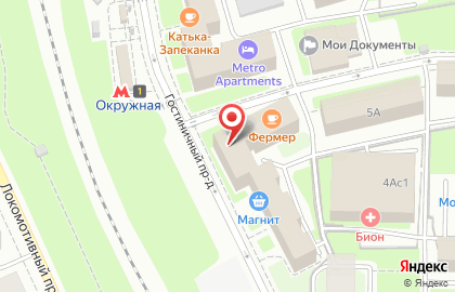 Мини-маркет Мини-маркет в Гостиничном проезде на карте