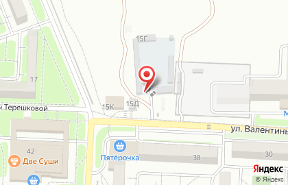 Автостоянка в Волгограде на карте