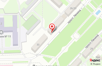Компания натяжных потолков Идеал, компания натяжных потолков на проспекте Ленина на карте
