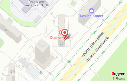 Центр поддержки систем электронного документооборота ТаксНет на проспекте Шинников на карте