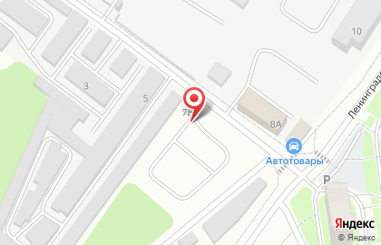 Автостоянка на Межевой (Всеволожский район), 6г на карте