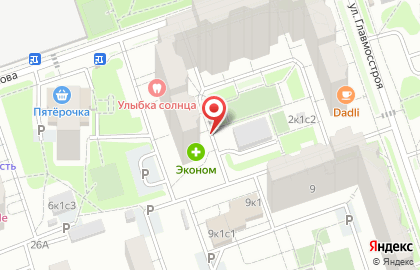Аптека Столетник в Москве на карте