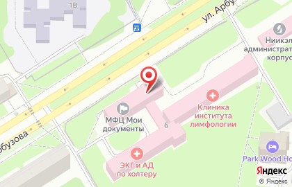 БТИ Новосибирской области в Советском районе на карте