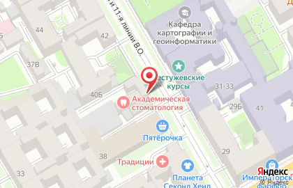 Инклюзивная мастерская Простые вещи в Василеостровском районе на карте