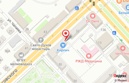 Магазин автозапчастей Pit-Stop в Центральном районе на карте
