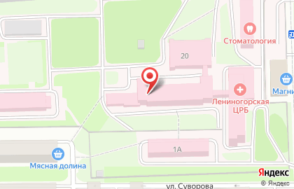 Судмедотделение Лениногорского района на карте