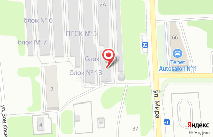 Шиномонтажная мастерская, ИП Гладышев В.А. на карте