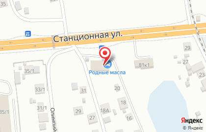 Олимпийский, Audi на карте