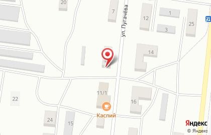 Кафе Каспий на улице Пугачёва на карте