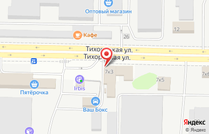 Автотехцентр Автозапчасти оптом Казань на Тихорецкой улице, 7к3 на карте
