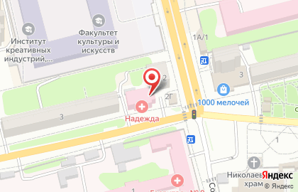 Липецк книппинг на Советской улице на карте