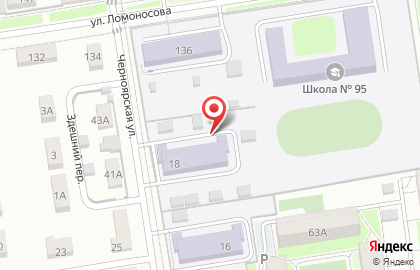 Детский сад №387 в Орджоникидзевском районе на карте