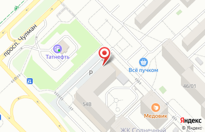 Студия массажа в Набережных Челнах на карте