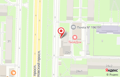 Ателье в Санкт-Петербурге на карте