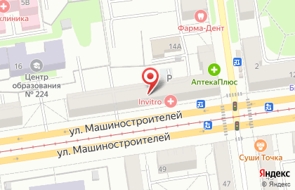 Бар Суши WOK в Орджоникидзевском районе на карте