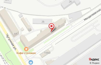 Сервисный центр ПрофПринтСервис на Менделеевской улице на карте