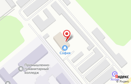 Мебельный центр София на Коммунальной улице на карте