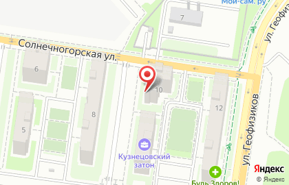 Парикмахерская Соло на Солнечногорской улице на карте