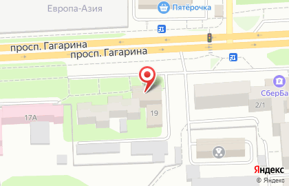 Управление МВД России по Оренбургской области в Оренбурге на карте