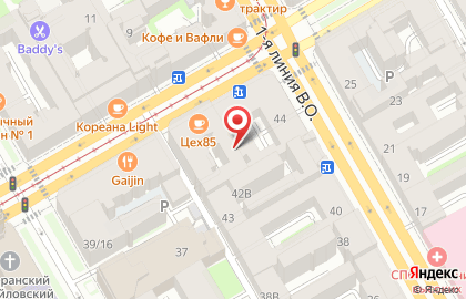 Fresh в Василеостровском районе на карте