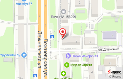 Пекарня Маковка в Иваново на карте