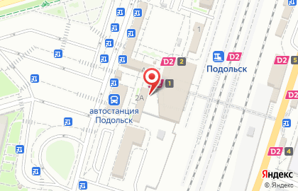 Фирменный магазин У Палыча на Вокзальной площади, 2а в Подольске на карте
