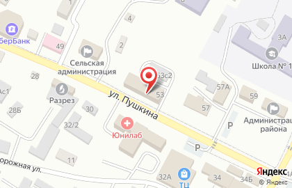 ОАО Ростелеком на улице Пушкина на карте