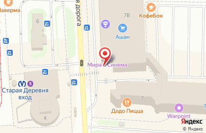 Торгово-развлекательный комплекс Гулливер в Приморском районе на карте